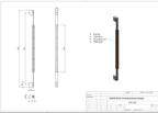 SG-125 Technische Zeichnung – Maßblatt DIN A3
