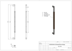 SG-126 technische Zeichnung mit Maßen